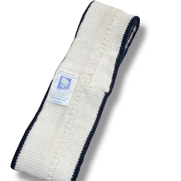 Swix Headband 1994 Lillehammer Winter Olympics 100% Wool Norway Ski Vintage - Picture 6 of 9